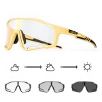 Kapvoe or lunettes photochromiques cyclisme lunettes de soleil hommes femmes sport vitesse route vtt ...