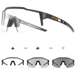 Kapvoe rouge photochromique cyclisme lunettes de soleil pour hommes bleu photochromisme lunettes cycl ...