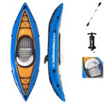 Kayak gonflable 1 place bestway champion cove 275x81x45 cm - poids max 100 kg - pack complet: pagaie ... Kayak gonflable 1 place bestway champion cove 275x81x45 cm - poids max 100 kg - pack complet: pagaie ...
