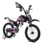 Keano v�lo enfant style motocross pour gar�ons et filles de 4 a 7 ans, roues 16 pouces avec roulettes ...