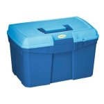 Kerbl 321757 coffre de pansage siena avec compartiment amovible (bleu marine / bleu clair) Kerbl 321757 coffre de pansage siena avec compartiment amovible (bleu marine / bleu clair)