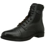 Kerbl schnrstiefelette monaco glattleder, schwarz gr. 42, bottes d'quitation pour femme 44 noir - schwarz ...