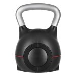 Kettlebell ajustable - duoku - avec 7 niveaux de poids 1, 5 / 3 / 4, 5 / 6 / 7, 5 / 9 / 10, 5 kg - equipement ...