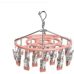 Kgabery - pivotant coupe - vent accroche - chaussettes, cintre a chaussettes pour corde a linge, séchoir ... Kgabery - pivotant coupe - vent accroche - chaussettes, cintre a chaussettes pour corde a linge, séchoir ...
