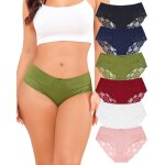 Khkui - culotte femme coton dentelle confort bikini slips respirant mi - taille sous - vtements doux ...