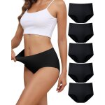 Khkui - culottes femme sans couture taille haute sous - vêtements slips lot de 5 dim culottes invisible ... Khkui - culottes femme sans couture taille haute sous - vêtements slips lot de 5 dim culottes invisible ...