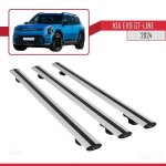 Compatible avec kia ev9 gt - line 2024 - 2026 basic model barres de toit railing porte - bagages de voiture ...