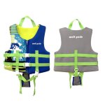 Kids swim gilet d'aide a la natation pour tout - petitsavec sangle de s�curit� r�glable age 1 - 9 ans(bleu ...