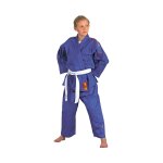 Kimono judo danrho grain de riz 350gr / m yamanashi bleu Kimono judo danrho grain de riz 350gr / m yamanashi bleu