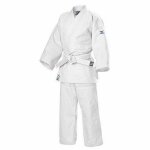 Kimono de judo enfant mizuno shiro - blanc - 130 cm