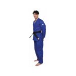 Kimono judogi kappa atlanta slim bleu, approuv� ijf, taille 155 cm