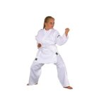 Kimono karate blanc debutants petits tailles kwon + ceinture blanche