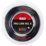Kirschbaum pro line ii black 200 m 1, 25 mm cordage de tennis