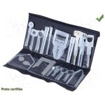 Kit de 17 cles extraction autoradio clarion kenwood jvc panasonic pioneer sony compatible avec audi ford ...