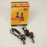 Kit de 2 ampoules a led h7 px26d 12v pour moto flosser 91m2070 mini led set