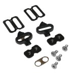 Kit de 2 cales chaussure spd vp vlo vtt compatible shimano cale cycliste fixie