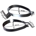 Kit 2 sangles echappement pour peugeot 206 generique