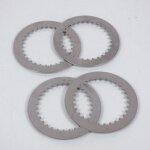 Kit 4 disque lisse d'embrayage pour moto cross enduro kawasaki 110 klx 2002 - 2005 neuf