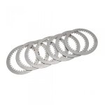 Kit 7 disque lisse embrayage pour moto cross enduro kawasaki 450 klx r 2008 - 2011 neuf