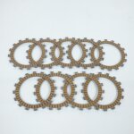 Kit de 9 disqes d'embrayage garnis pour moto yamaha 600 yzf - r thundercat 1996 a 2003 Kit de 9 disqes d'embrayage garnis pour moto yamaha 600 yzf - r thundercat 1996 a 2003