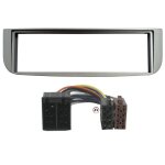 Kit adaptateur autoradio 1din alfa - romeo 147 argent + cable iso