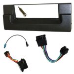 Kit adaptateur autoradio 1din bmw serie 5 e39 / x5 e53 + iso + fm Kit adaptateur autoradio 1din bmw serie 5 e39 / x5 e53 + iso + fm