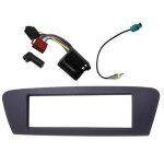 Kit adaptateur autoradio 1din gris renault scenic ap09 + iso + fm - adnauto - kitfac171. 1