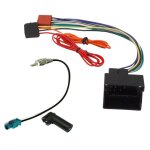 Kit adaptateurs iso autoradio + antenne audi / seat / skoda / vw bora ap2002