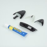 Kit a�rateur entr�e d'air ventilation pour casque int�gral moto ara� neuf