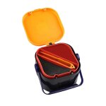 Kit d'appts durs avec bote et hameons triples, ensemble de leurres de pche de couleurs mlanges, ...