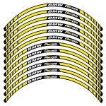 Kit autocollants compatible avec avecjante moto bmw f650gs mod. 3
