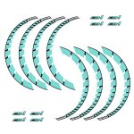 Kit autocollants compatible avec avecjante moto honda cb - 1