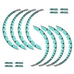 Kit autocollants compatible avec avecjante moto honda cbr mod. 8