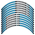 Kit autocollants compatible avec avecjante moto honda sp - 1 mod. 2