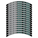 Kit autocollants compatible avec avecjante moto suzuki gsxr 750 mod. 2