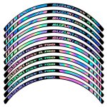 Kit autocollants compatible avec avecjante moto suzuki gsxr 750 mod. 3