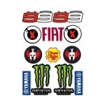 Kit autocollants compatible avec moto gp jorge lorenzo