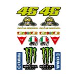 Kit autocollants compatible avec moto gp valentino rossi