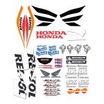 Kit autocollants compatible avec moto route honda cbr 1000 rr repsol 2005
