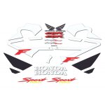 Kit autocollants compatible avec moto de route honda cbr 600f sport 2001 - 05 blanche Kit autocollants compatible avec moto de route honda cbr 600f sport 2001 - 05 blanche