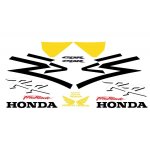 Kit autocollants compatible avec moto de route honda cbr 954rr 2002 - 2003 jaune