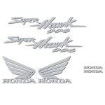 Kit autocollants compatible avec moto de route honda super hawk 996