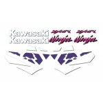 Kit autocollants compatible avec moto de route kawasaki ninja zx - 6r 1996 verte