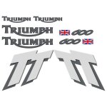 Kit autocollants compatible avec moto de route triumph tt600