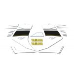 Kit autocollants compatible avec moto de route yamaha r1 2008 bleue
