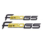 Kit autocollants compatible avec moto trail bmw f650 gs 2000 - 2002 blanche ou bleu clair
