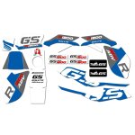 Kit autocollants compatible avec moto trail bmw gs r1200 adventure rally