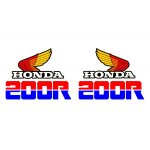 Kit autocollants compatible avec moto trail honda xl 200r
