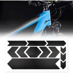 Kit d'autocollants rhino pour la protection de cadre vélo mtb, carbone, 35 x 17. 5 cm Kit d'autocollants rhino pour la protection de cadre vélo mtb, carbone, 35 x 17. 5 cm