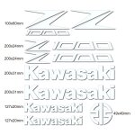 Kit autocollants compatible avec route moto kawasaki z 1000